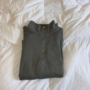 Oversized Aerie quarter zip sweatshirt